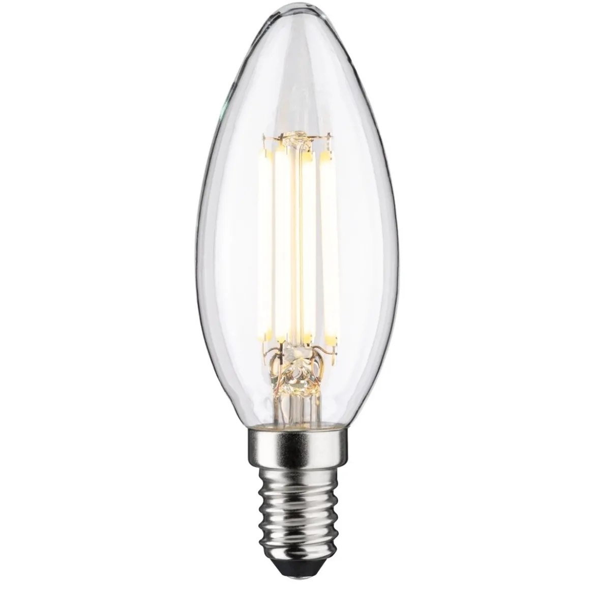 Paulmann 29201 Eco-Line Filament 230V LED Kerze E14 840lm 3000K Klar