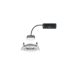 Paulmann 93902 Einbauleuchte LED Coin Slim IP23 rund Alu 1er-Set dimmbar und schwenkbar