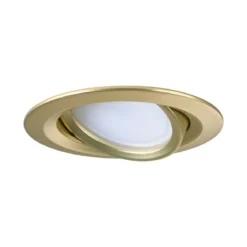 Paulmann 92404 Einbauleuchte LED Nova Coin 3er-Set schwenkbar 84mm gold