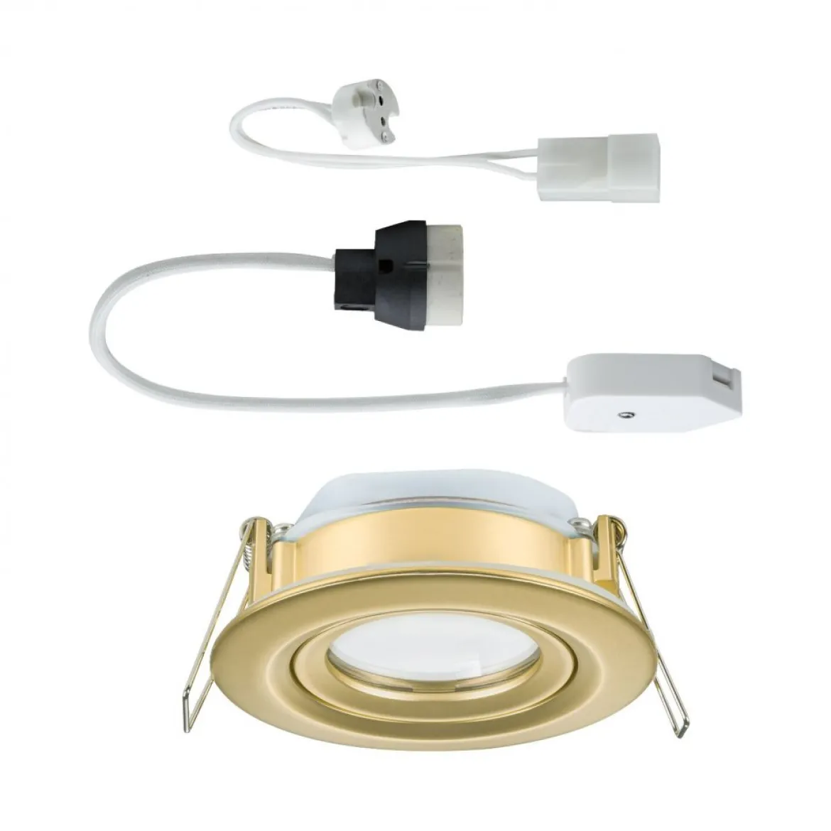 Paulmann 92403 Einbauleuchte LED Nova Plus schwenkbar 93mm gold IP65