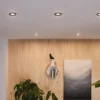 Paulmann 92460 Einbauleuchte LED Nova Plus schwenkbar IP65 93mm schwarz