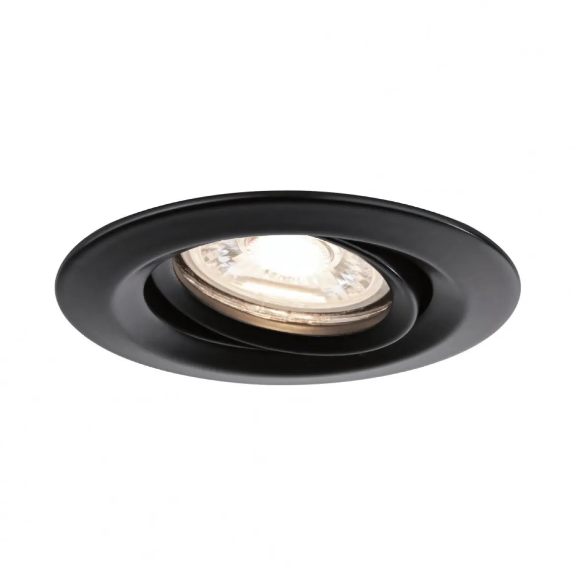 Paulmann 93083 Einbauleuchte Nova mini Coin Basisset schwarz 2700K schwenkbar