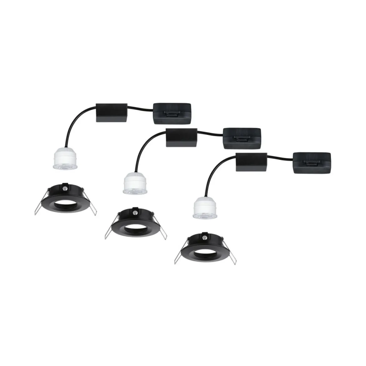 Paulmann 93084 Einbauleuchte Nova mini Coin Basisset starr 2700K schwenkbar