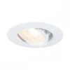 Paulmann 92109 Einbauleuchte rund 90mm 3er-Set Weiß schwenkbar