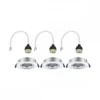 Paulmann 92110 Einbauleuchte rund 90mm 3er-Set Chrom schwenkbar GU10