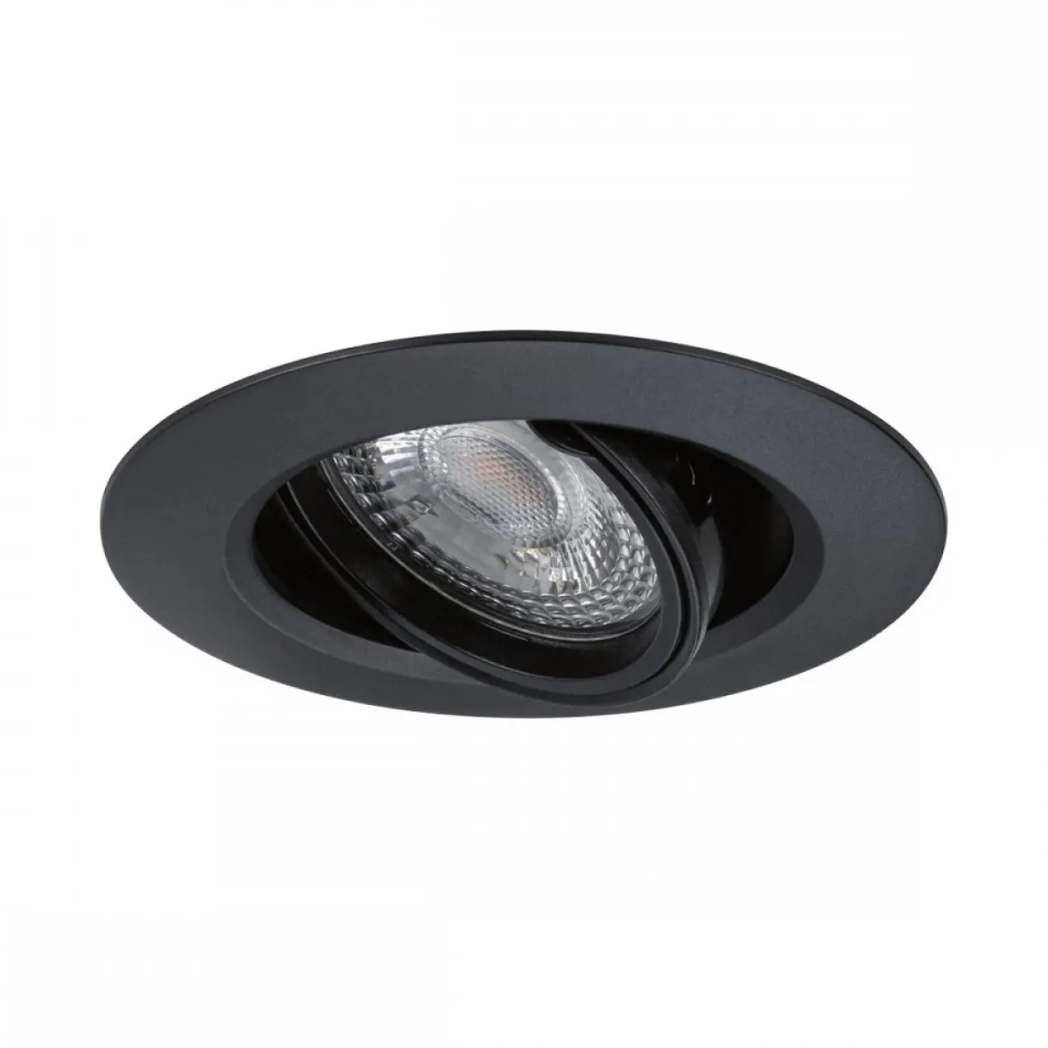 Paulmann 92111 Einbauleuchte rund 90mm 3er-Set Schwarz schwenkbar