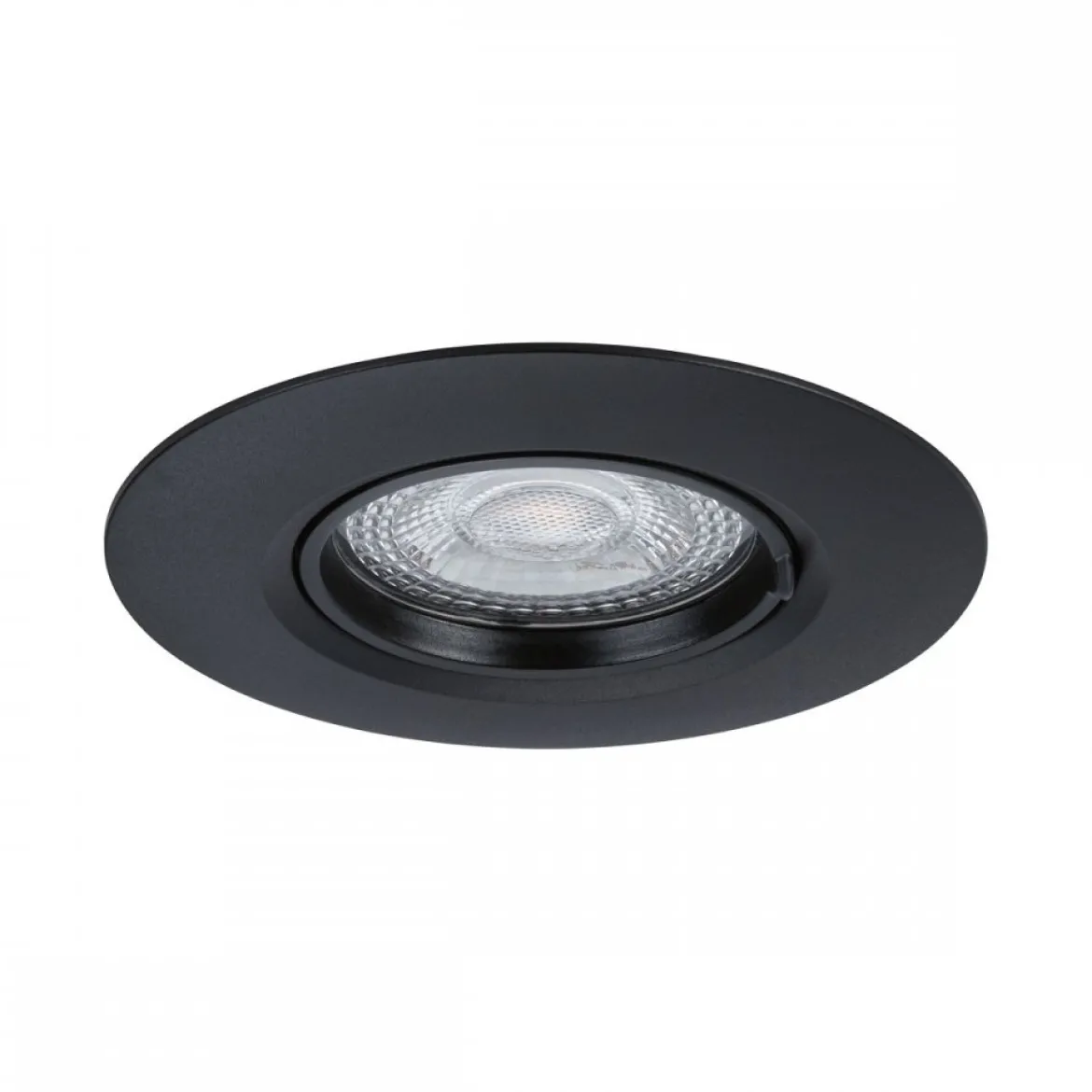 Paulmann 92114 Einbauleuchte rund 90mm 3er-Set Schwarz starr