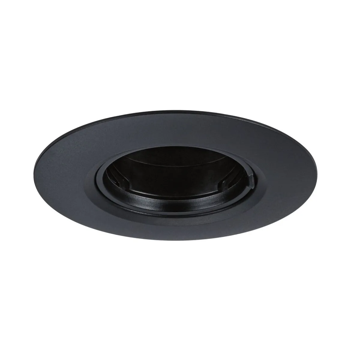 Paulmann 92114 Einbauleuchte rund 90mm 3er-Set Schwarz starr