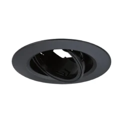 Paulmann 92117 Einbauleuchte rund 90mm 10er-Set Schwarz schwenkbar