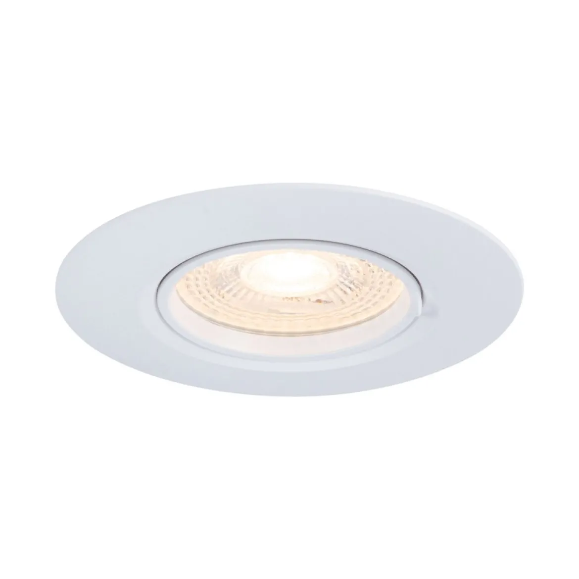 Paulmann 92118 Einbauleuchte rund 90mm 10er-Set Weiß starr