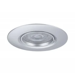 Paulmann 92119 Einbauleuchte rund 90mm 10er-Set Chrom starr