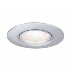 Paulmann 92119 Einbauleuchte rund 90mm 10er-Set Chrom starr