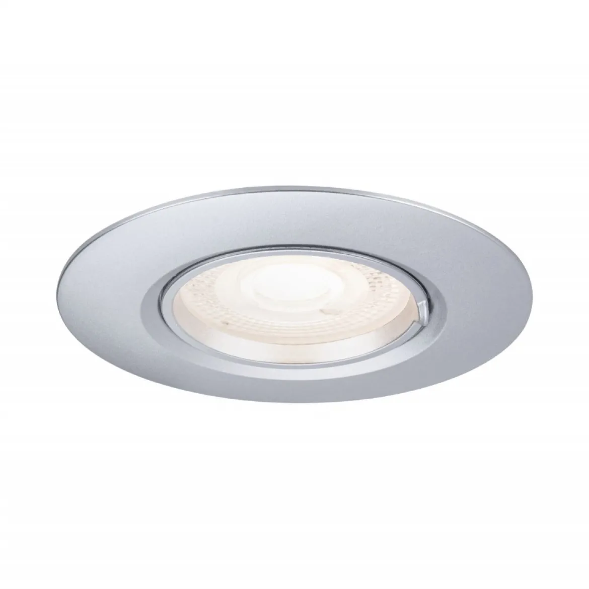 Paulmann 92119 Einbauleuchte rund 90mm 10er-Set Chrom starr