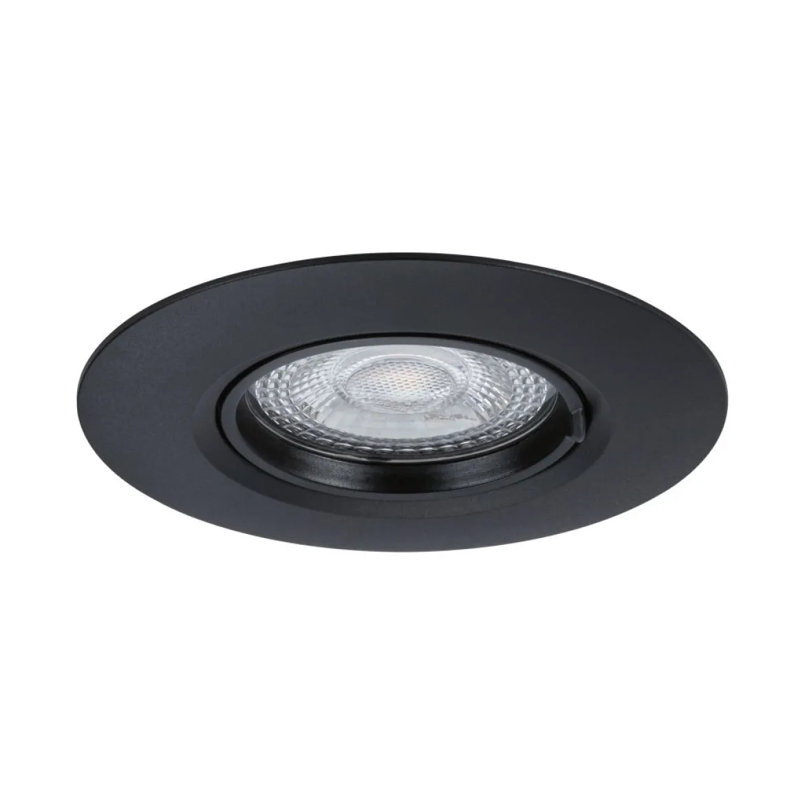 Paulmann 92120 Einbauleuchte rund 90mm 10er-Set Schwarz starr