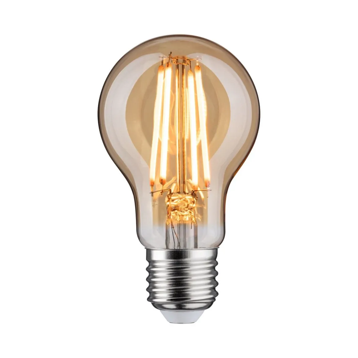Paulmann 29187 Filament 230V LED Birne E27 470lm 1800K Gold 3-Step-Dim