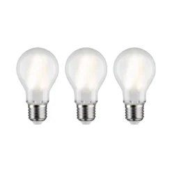 Paulmann 29093 Filament 230V LED Birne E27 3er Pack 4000K matt