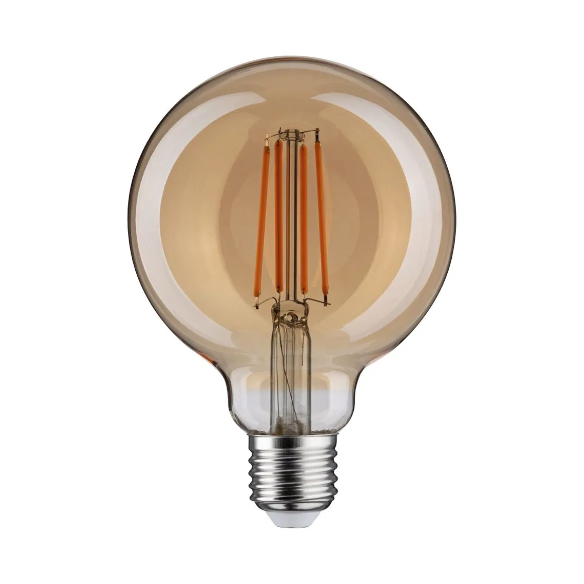 Paulmann 29189 Filament 230V LED Globe G95 E27 470lm 1800K Gold 3-Step-Dim