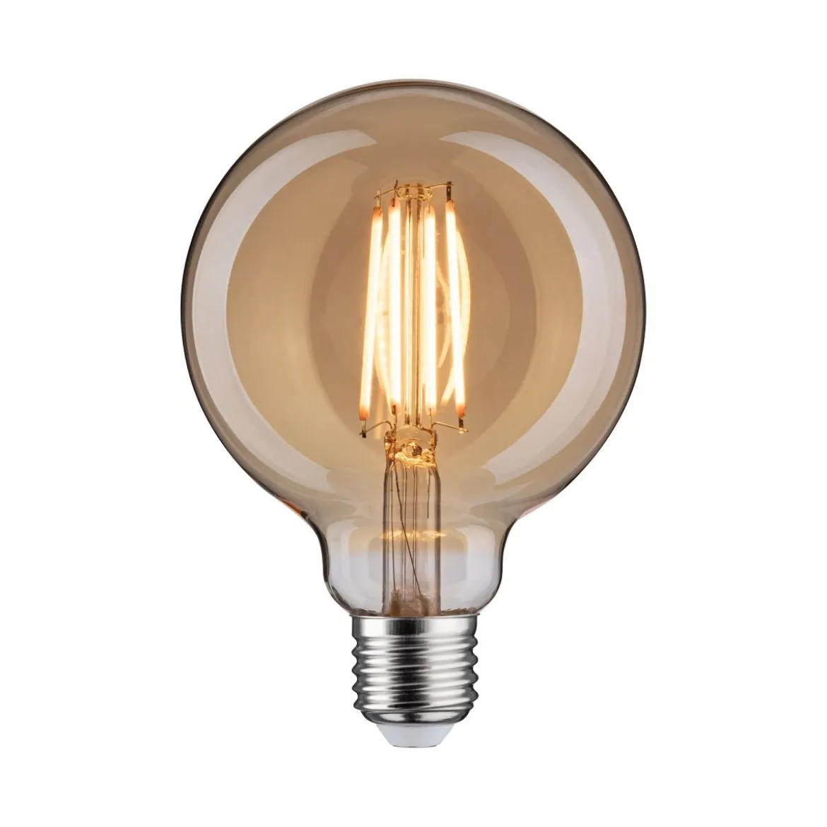 Paulmann 29189 Filament 230V LED Globe G95 E27 470lm 1800K Gold 3-Step-Dim