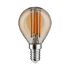 Paulmann 29190 Filament 230V LED Tropfen E14 450lm 1800K Gold 3-Step-Dim