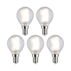 Paulmann 29098 Filament 230V LED Tropfen E14 5er Pack 4000K matt