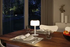 Paulmann 94606 LED Akkuleuchte Bartja 2700K IP44 dimmbar weiß