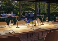 Paulmann 94878 LED Akkuleuchte Else 2700K IP44 dimmbar Schwarz