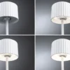Paulmann 94879 LED Akkuleuchte Else 2700K IP44 dimmbar Weiß