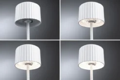 Paulmann 94879 LED Akkuleuchte Else 2700K IP44 dimmbar Weiß