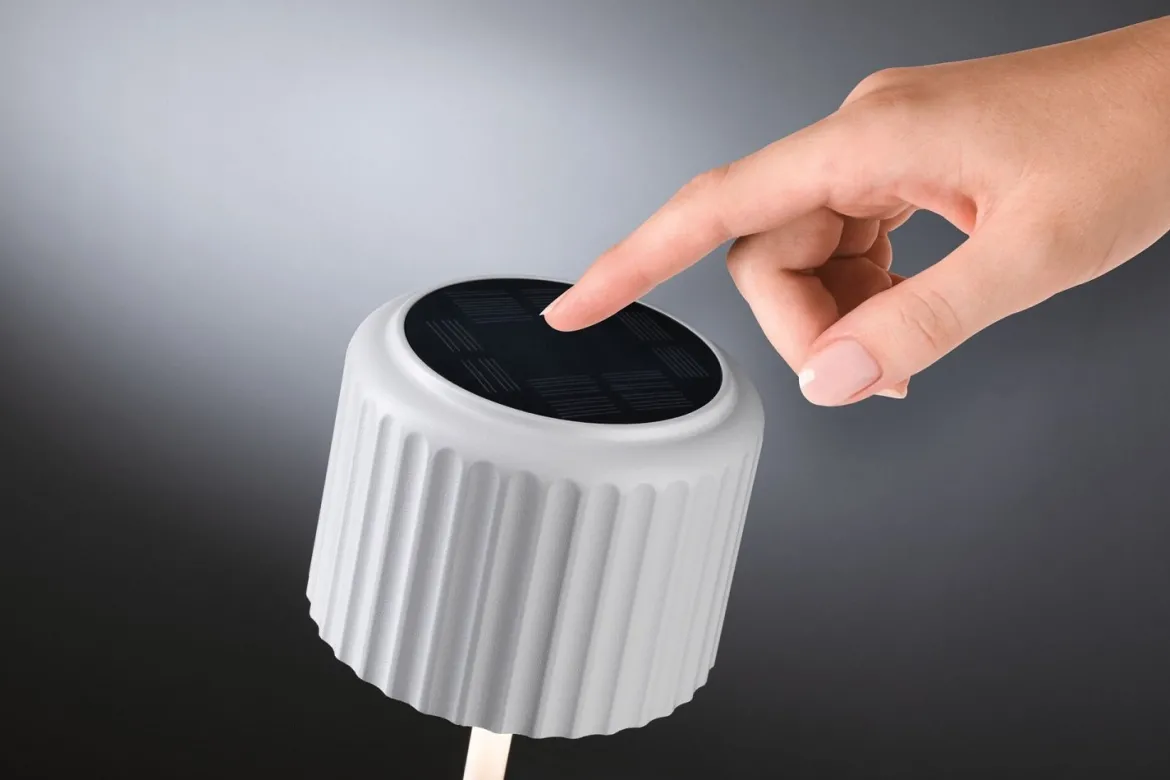 Paulmann 94879 LED Akkuleuchte Else 2700K IP44 dimmbar Weiß