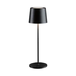 Paulmann 76996 LED Akkuleuchte Gilo 2700K IP44 dimmbar schwarz