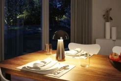 Paulmann 76994 LED Akkuleuchte Onzo 2700K IP44 3-Step-Dim schwarz