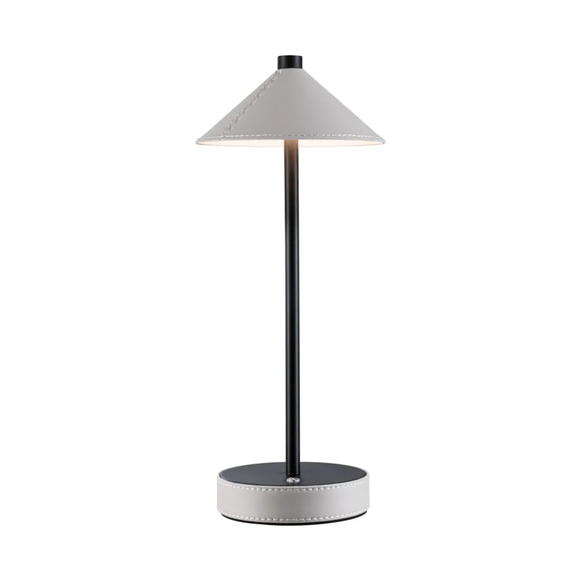 Paulmann 71176 LED Akkuleuchte Pellini 37cm White Switch dimmbar beige schwarz