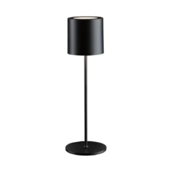 Paulmann 76998 LED Akkuleuchte Tuni 2700K IP44 dimmbar schwarz