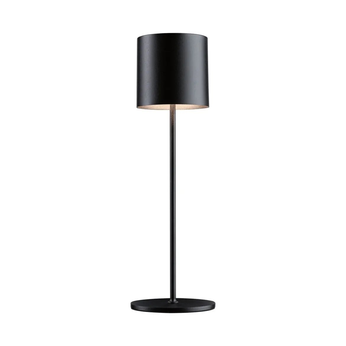 Paulmann 76998 LED Akkuleuchte Tuni 2700K IP44 dimmbar schwarz