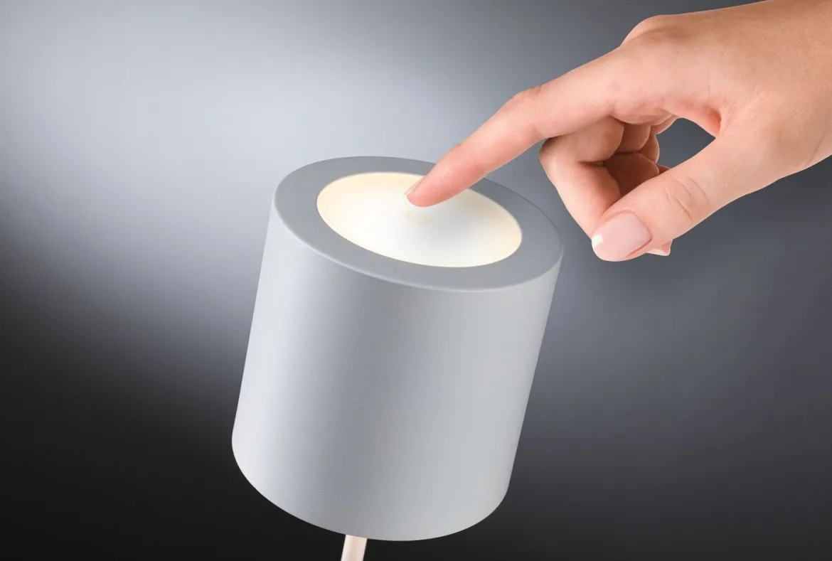 Paulmann 76999 LED Akkuleuchte Tuni 2700K IP44 dimmbar weiß