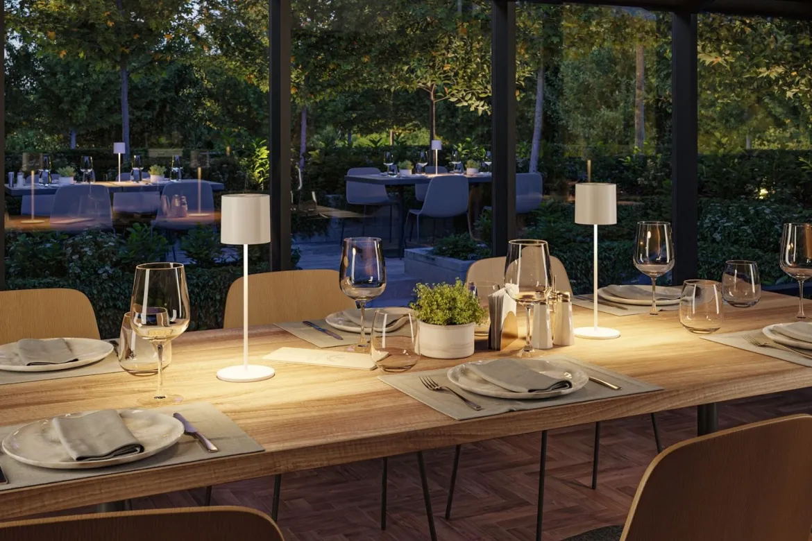 Paulmann 76999 LED Akkuleuchte Tuni 2700K IP44 dimmbar weiß