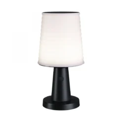 Paulmann 94611 LED Akku Tischleuchte Ilanga Solar 2700K IP44 dimmbar Anthrazit