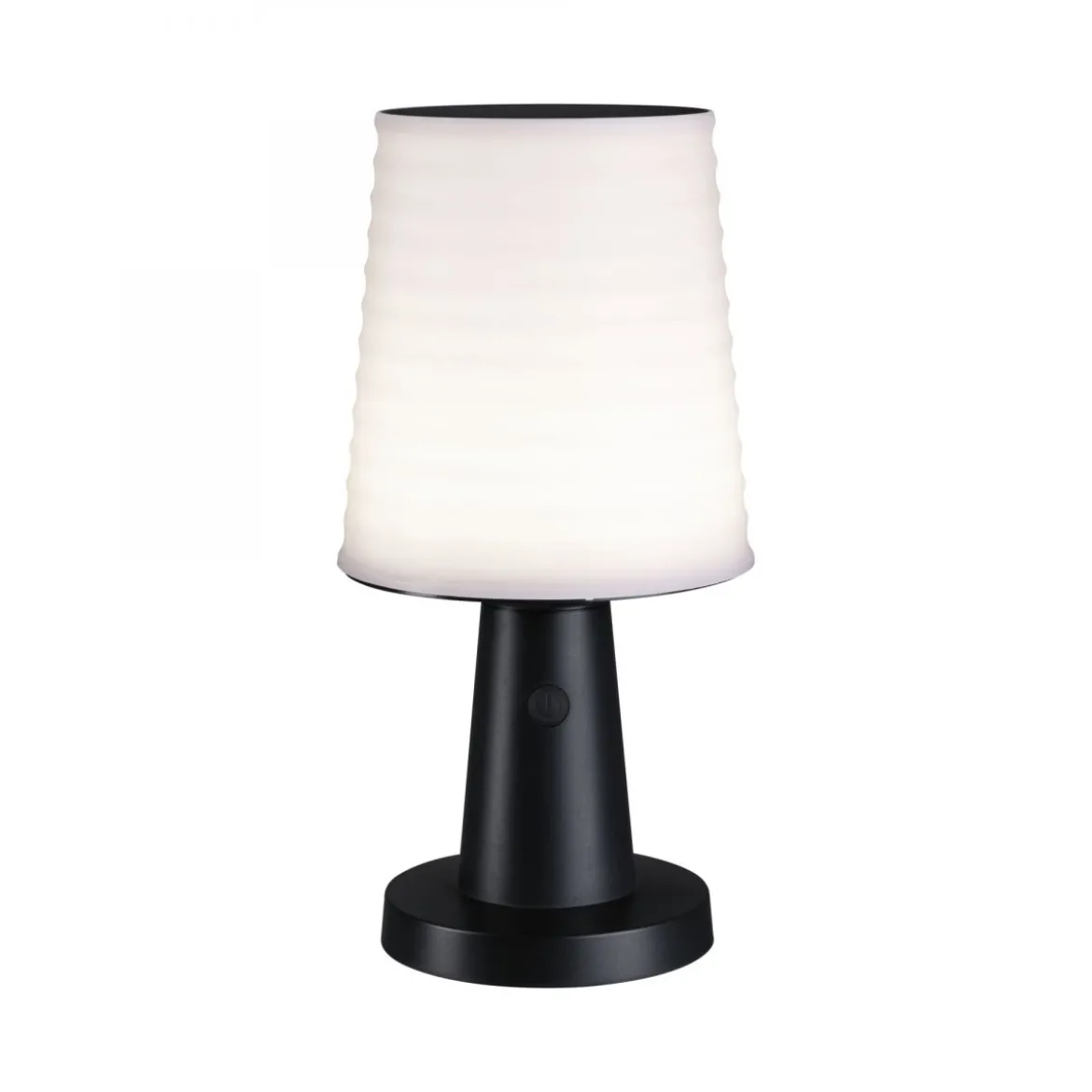 Paulmann 94611 LED Akku Tischleuchte Ilanga Solar 2700K IP44 dimmbar Anthrazit
