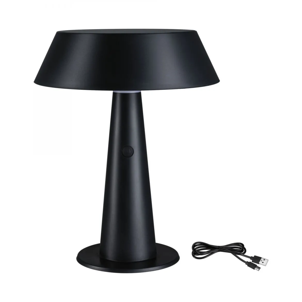 Paulmann 94612 LED Akku Tischleuchte Soala Solar 2700K IP44 dimmbar Anthrazit