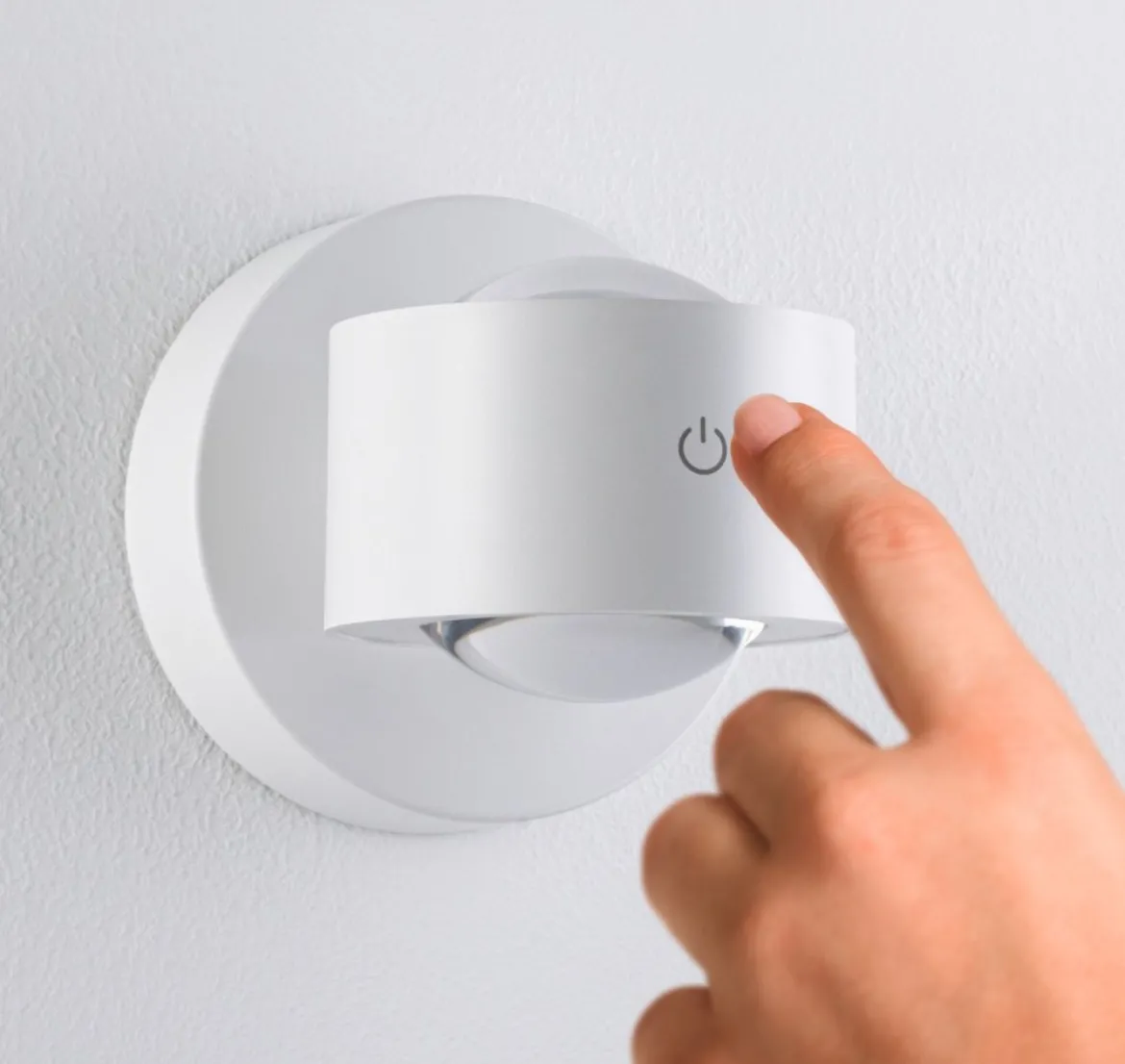 Paulmann 71291 LED Akkuwandleuchte Zorik Weiß dimmbar IP44