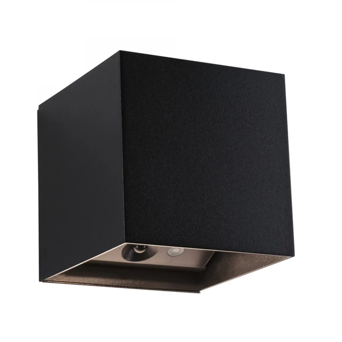 Paulmann 71282 LED Akku Wandleuchte Nyara eckig IP44 3000K schwarz Bewegungsmelder