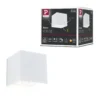 Paulmann 71283 LED Akku Wandleuchte Nyara eckig IP44 3000K weiß Bewegungsmelder