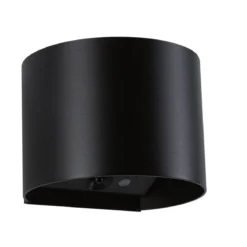 Paulmann 71284 LED Akku Wandleuchte Nyora rund IP44 3000K schwarz Bewegungsmelder