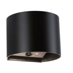 Paulmann 71284 LED Akku Wandleuchte Nyora rund IP44 3000K schwarz Bewegungsmelder