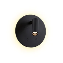 Paulmann 71286 LED Akku Wandleuchte Kiora 2700K schwarz dimmbar