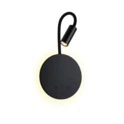 Paulmann 71288 LED Akku Wandleuchte Miora 2700K schwarz dimmbar