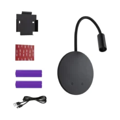 Paulmann 71288 LED Akku Wandleuchte Miora 2700K schwarz dimmbar