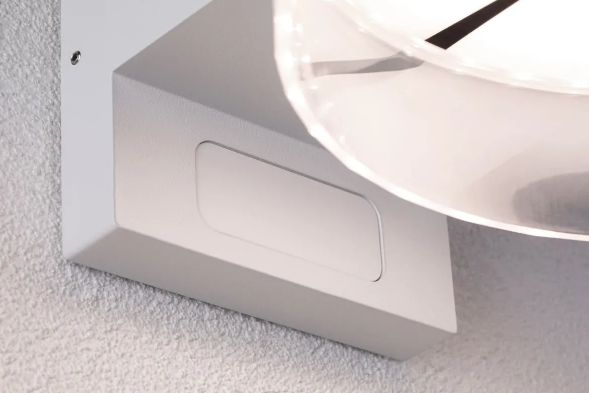 Paulmann 93114 LED Außenwandleuchte Capea Zigbee Bewegungsmelder tunable warm IP44 weiß