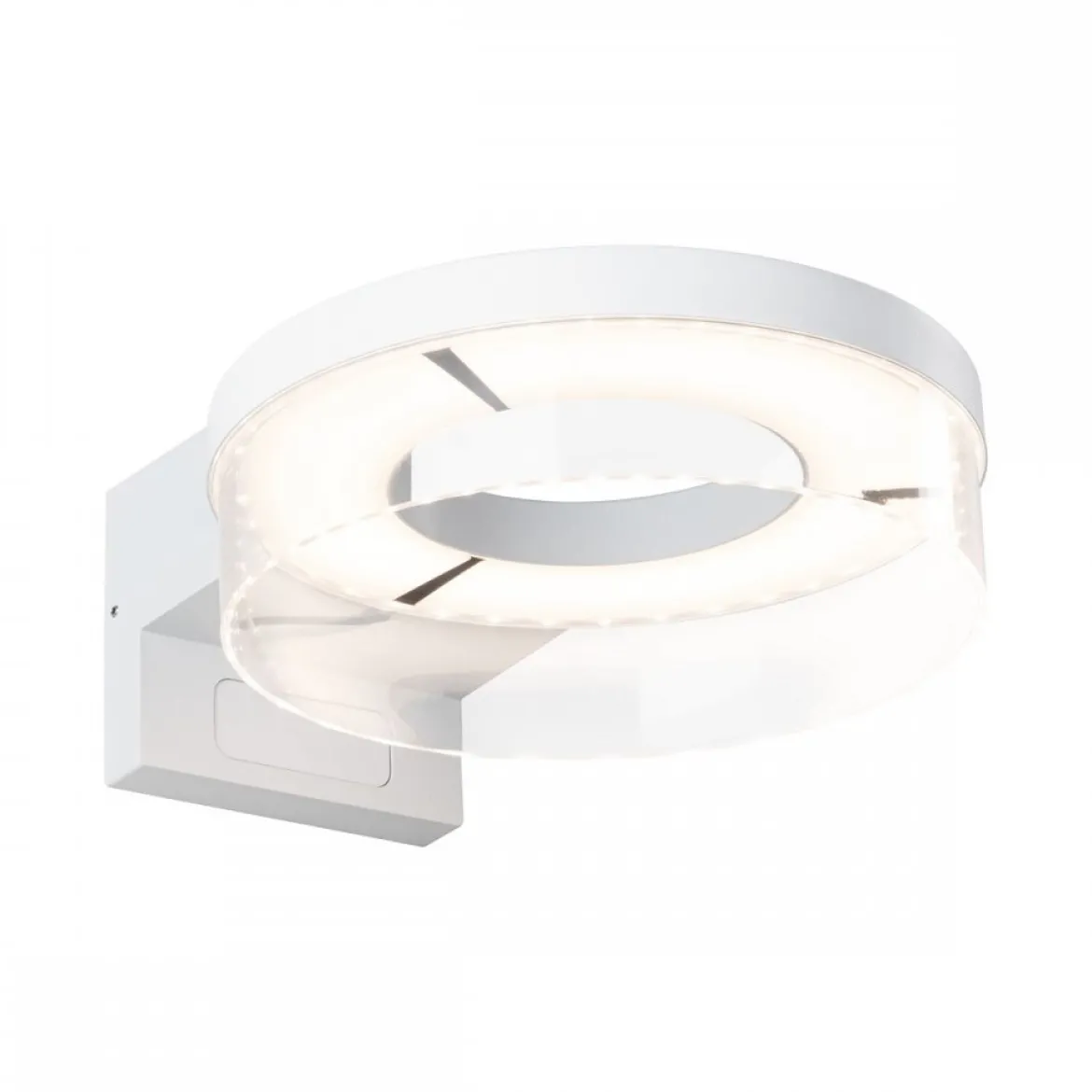 Paulmann 93114 LED Außenwandleuchte Capea Zigbee Bewegungsmelder tunable warm IP44 weiß