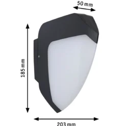 Paulmann 94516 LED Außenwandleuchte Smart Home Zigbee Ikosea tunable warm